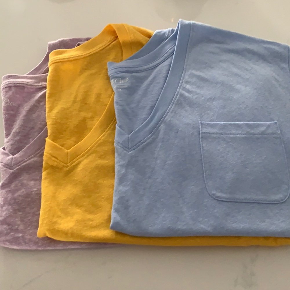 JCrew Pocket Tees